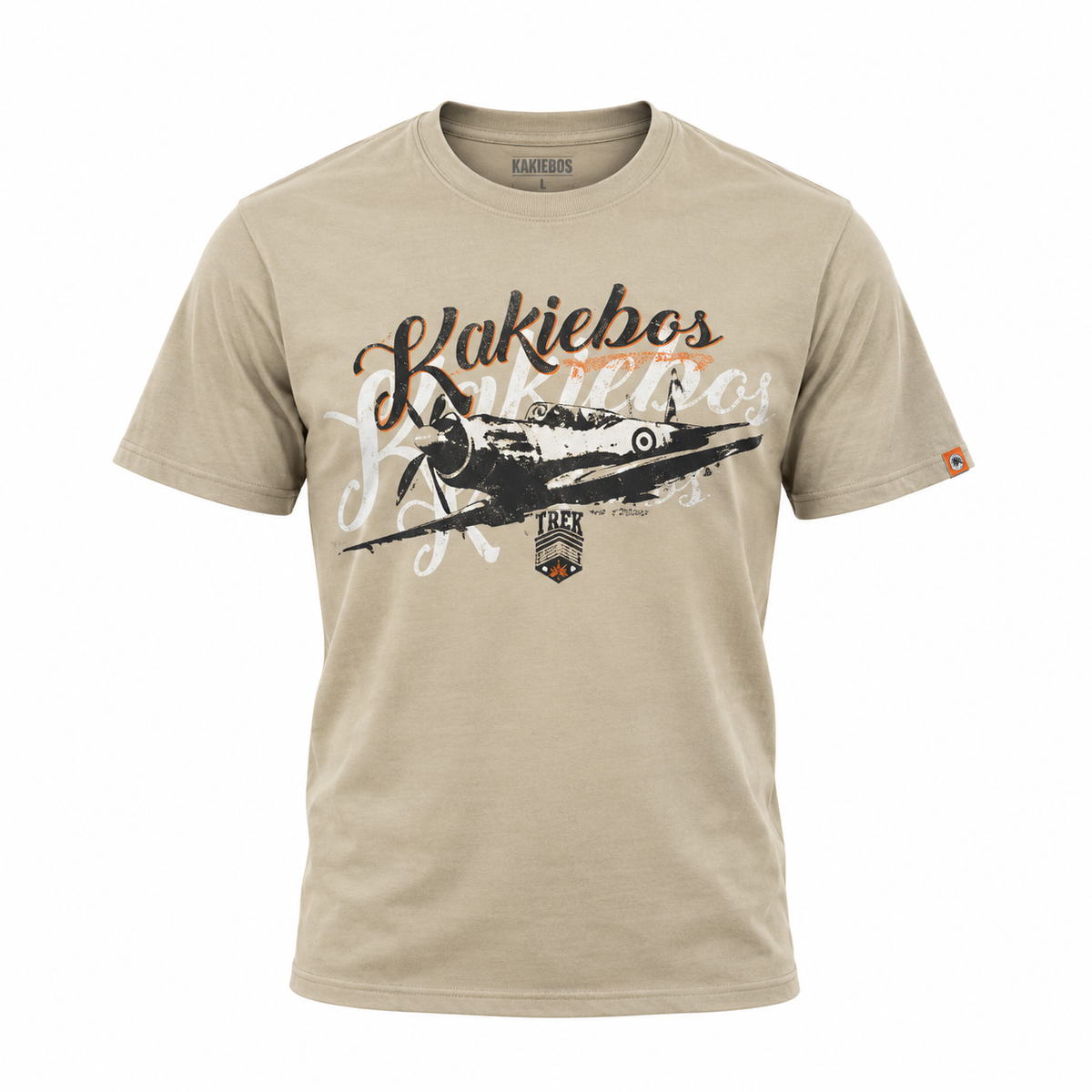 Kakiebos Mens Spitfire Tee - Khaki