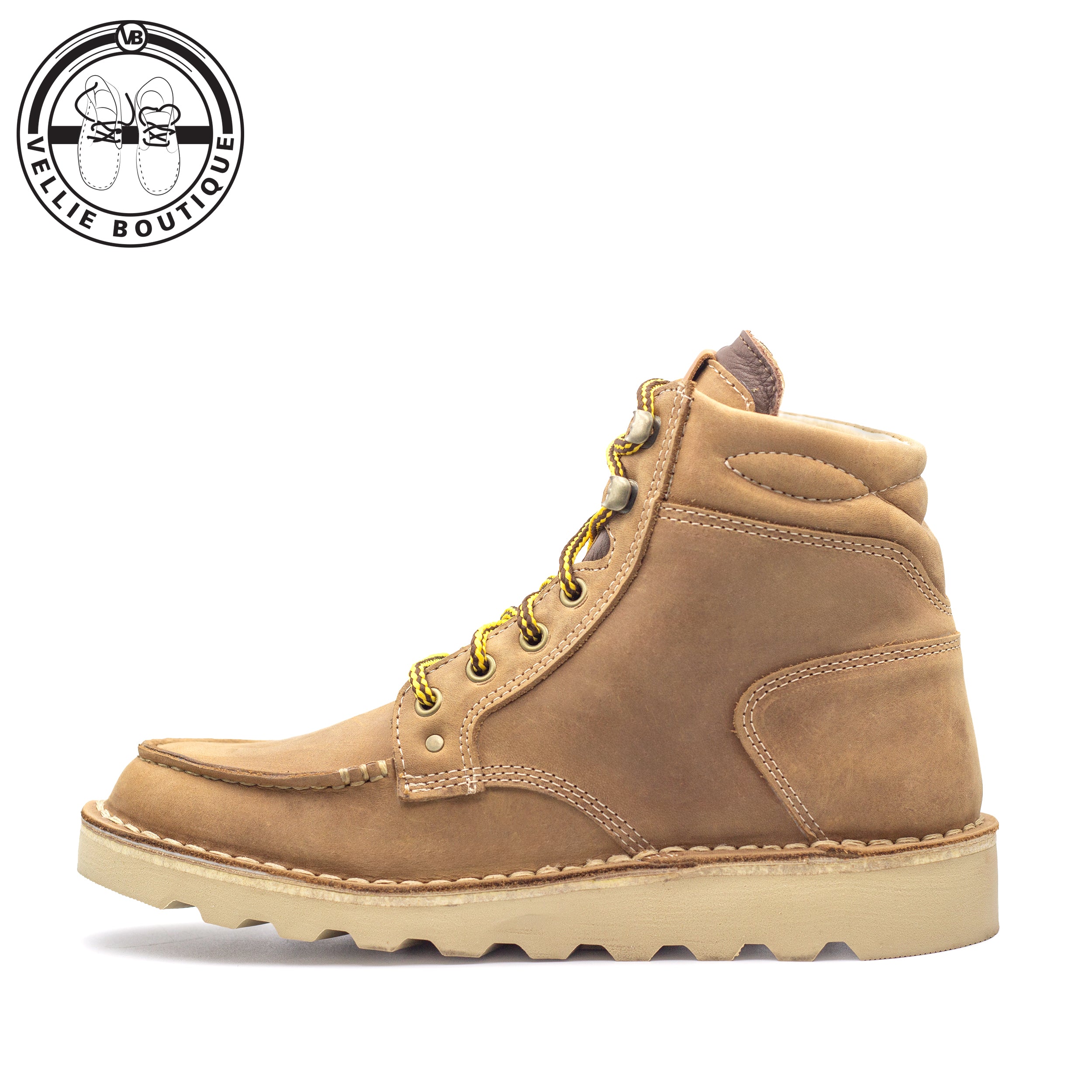KapoQ Drakensberg Moc Toe Boot - San Diego Choc