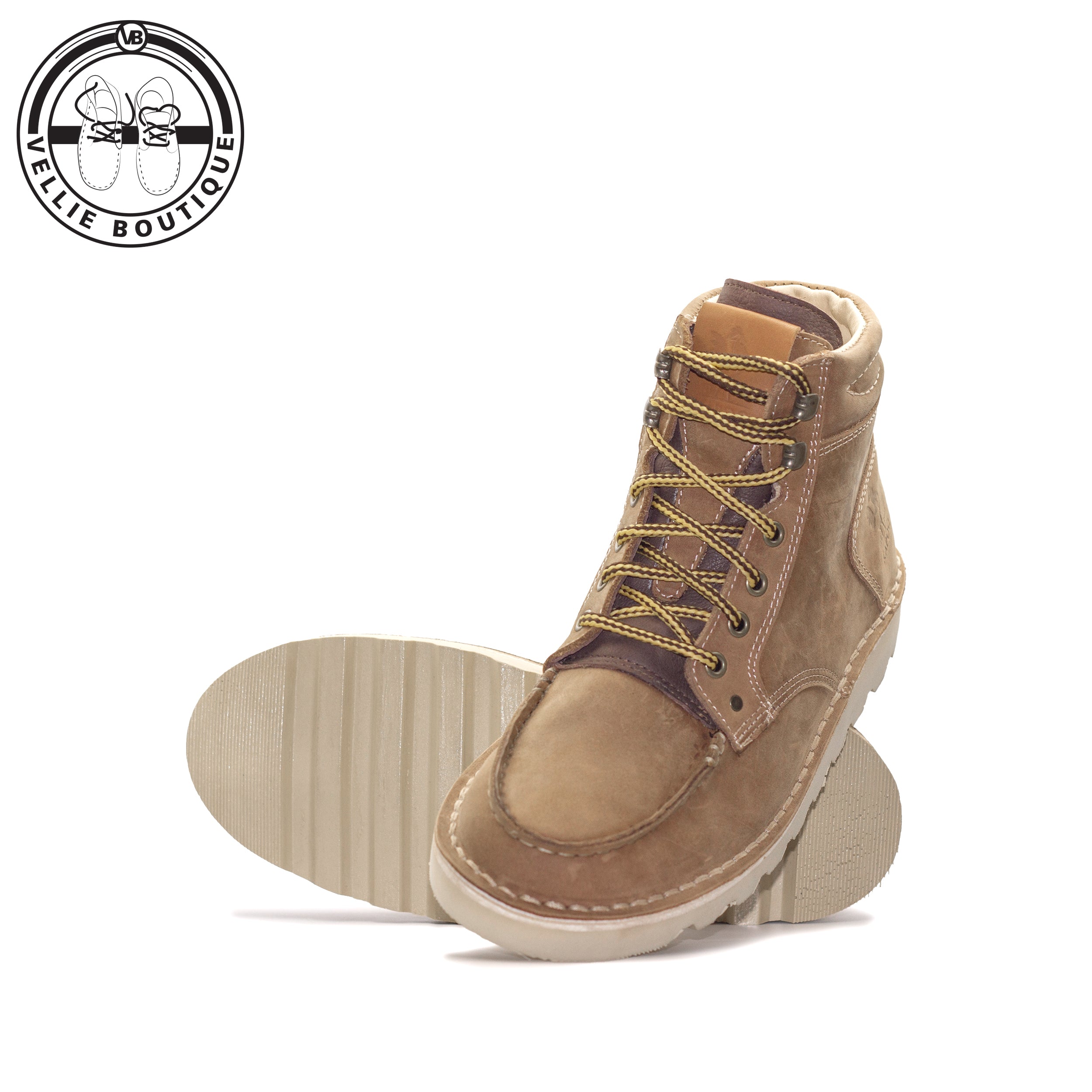 KapoQ Drakensberg Moc Toe Boot - San Diego Choc