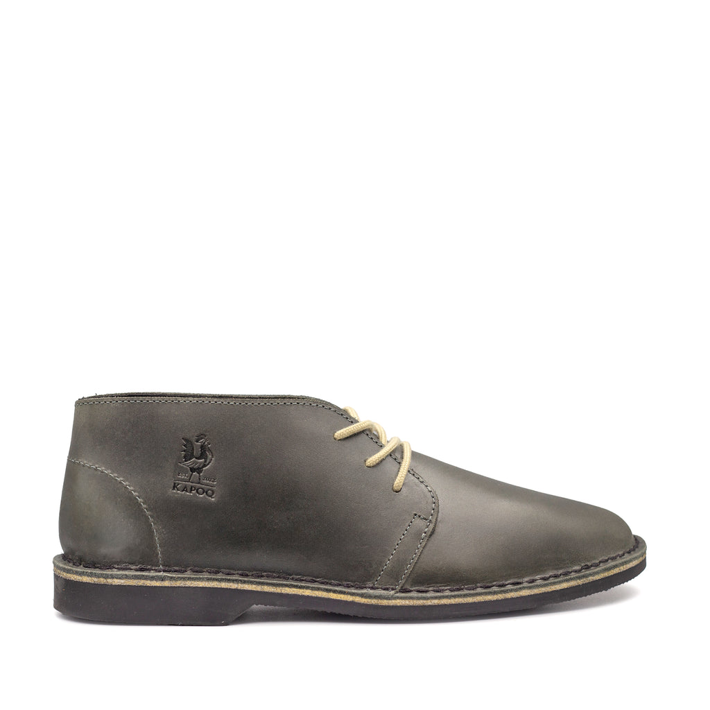 Veldskoen KapoQ Karolis (Fullgrain Grey) [390092]