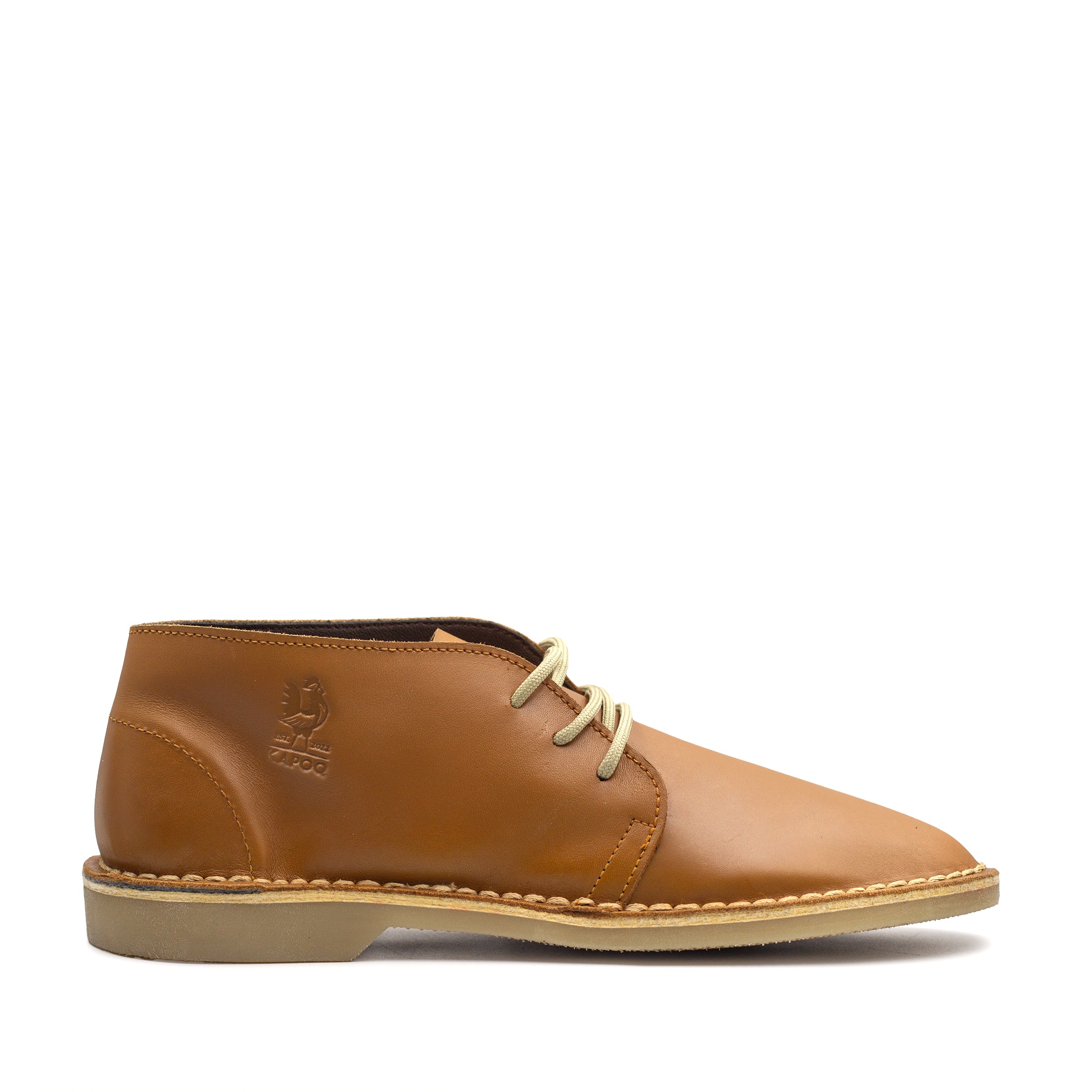 Veldskoen KapoQ Karolis (Fullgrain Tan) [390092]