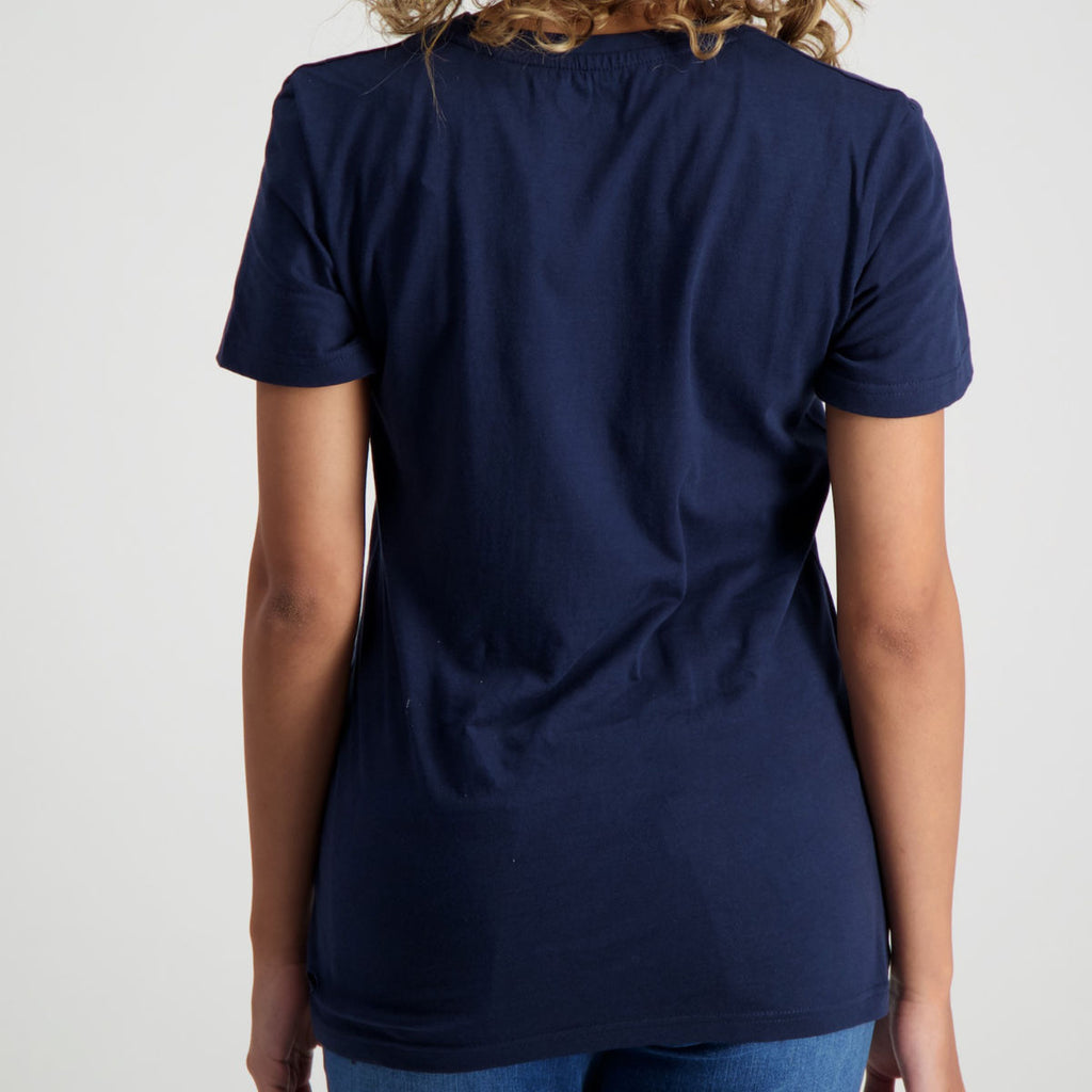 JEEP Ladies Iconic Logo Tee - Navy