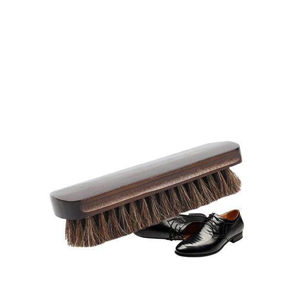 Oupa Koen Shoe Polish Brush - Brown L (Horse Hair Bristles)