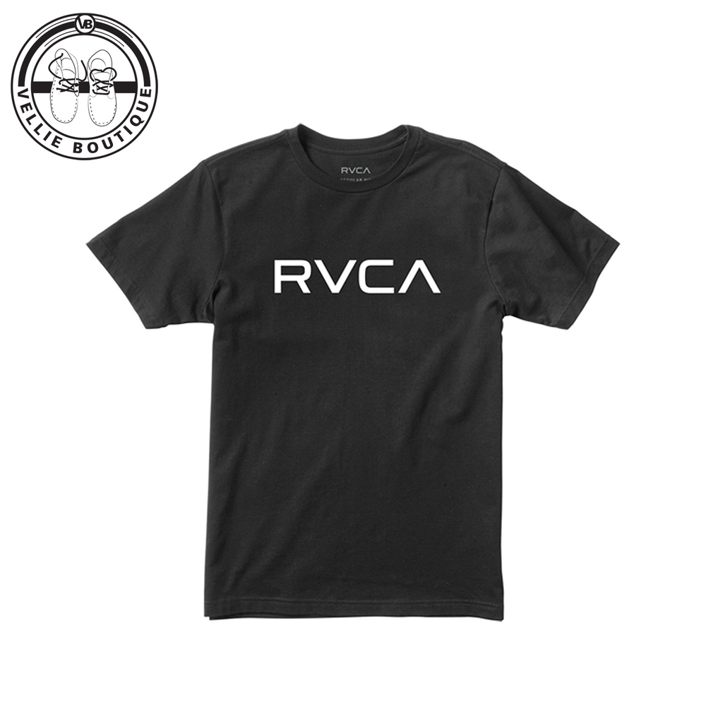 RVCA Black Big RVCA SS T Shirt Vellie Boutique