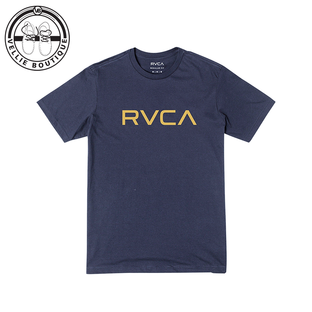 RVCA Navy Big RVCA SS T-Shirt