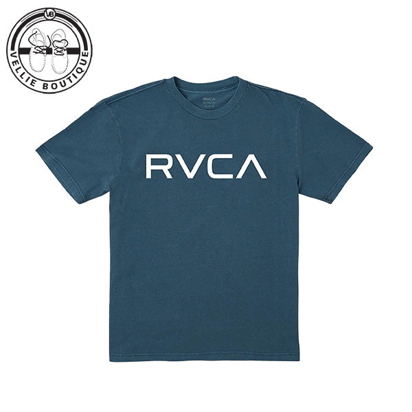 RVCA Duck Blue Big RVCA SS T-Shirt