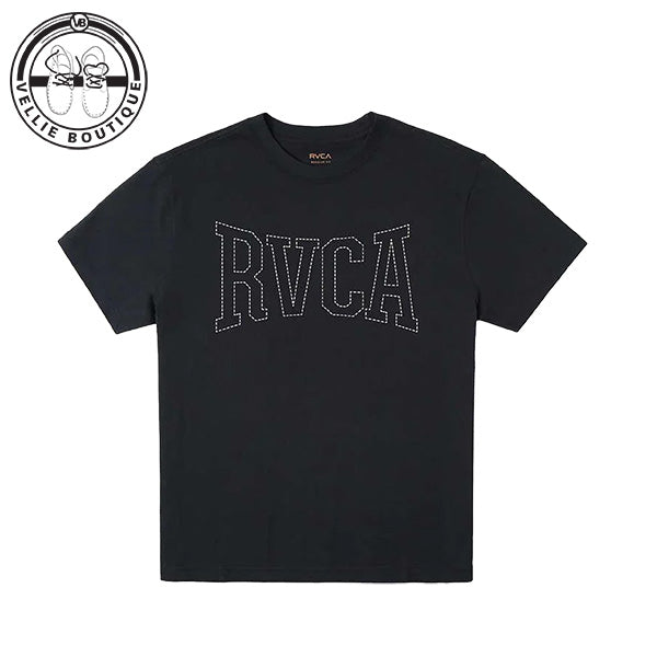 RVCA Stitch RVCA SS T-Shirt - Black