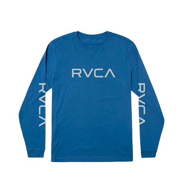 RVCA Cool Blue Big RVCA LS T-shirt
