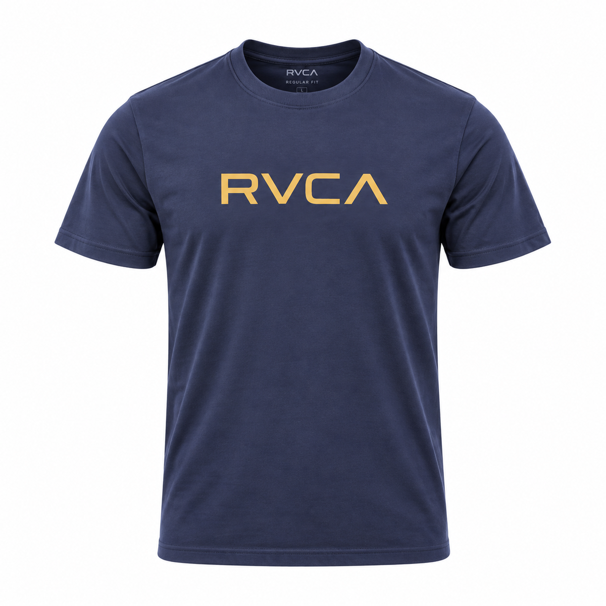 RVCA Navy Big RVCA SS T-Shirt