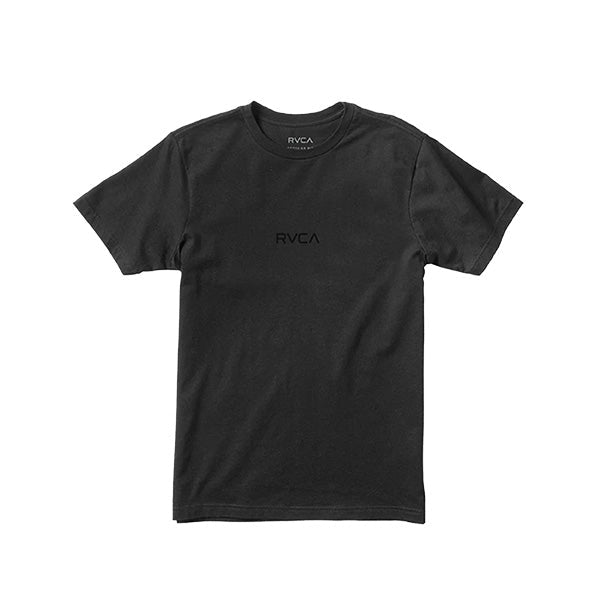 Black t-shirt with RVCA logo 
