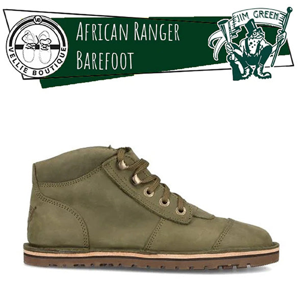 Jim Green African Ranger Barefoot Boot – Houston Green