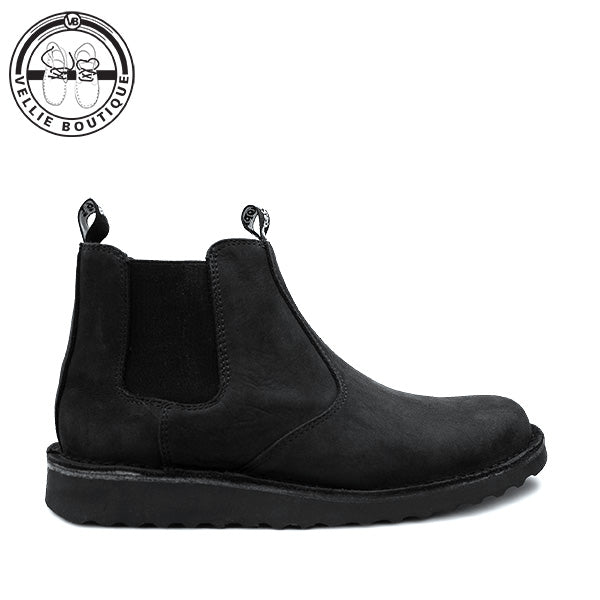 Grasshoppers Tyson Chelsea Boot - Black Dallas