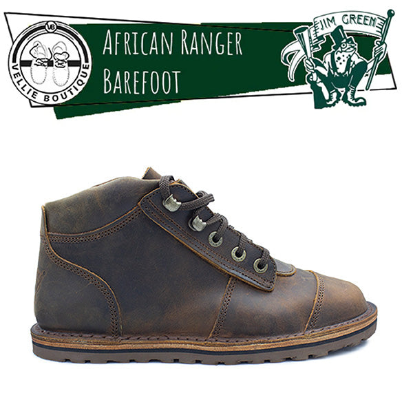Jim Green Barefoot African Ranger Boots – Bronco Leather with Zero