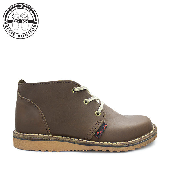 KapoQ Redline Flat sole Vellie - Bosveld Bielie (Brown)