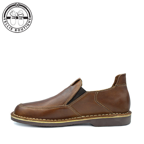Wupperthal Veldskoen - Mid Brown Denver – Vellie Boutique