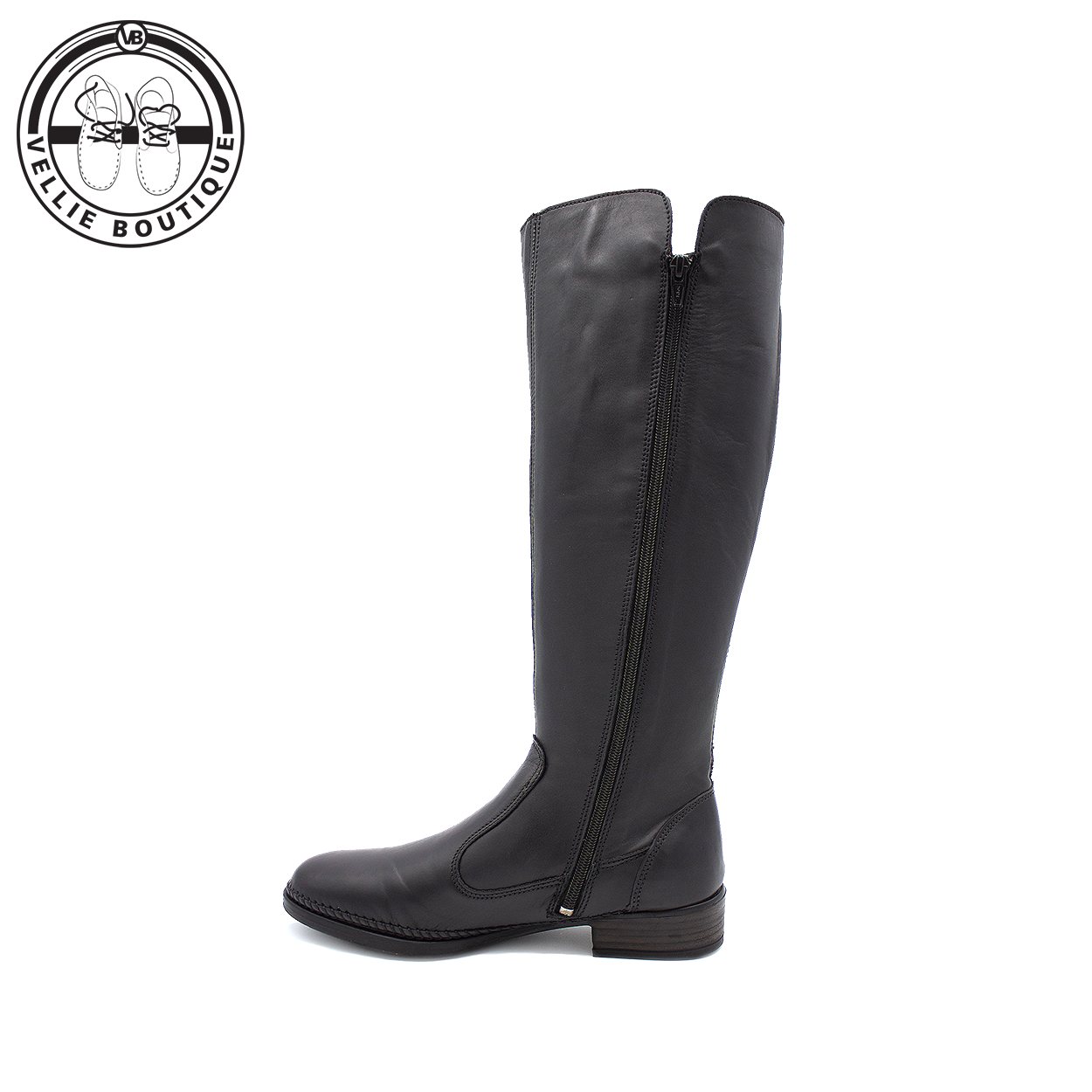 Tsonga Ikwata Leather Riding Boot (Black Relaxa)