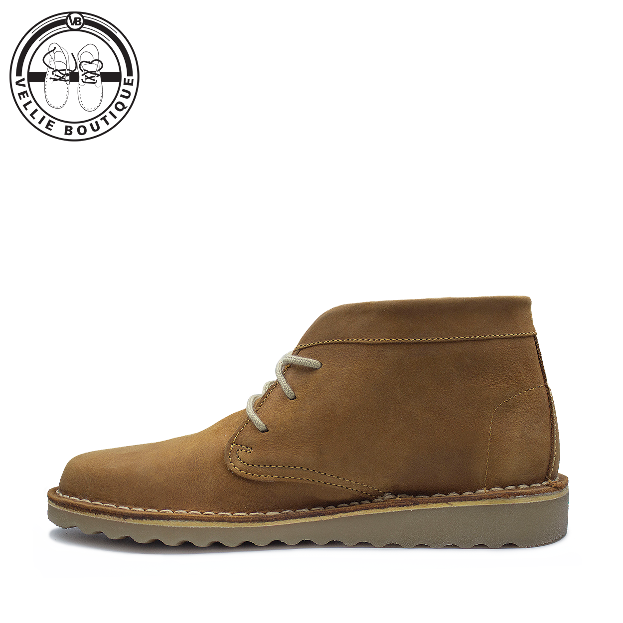 KapoQ Sandveld Flat Sole Vellie (Tan)