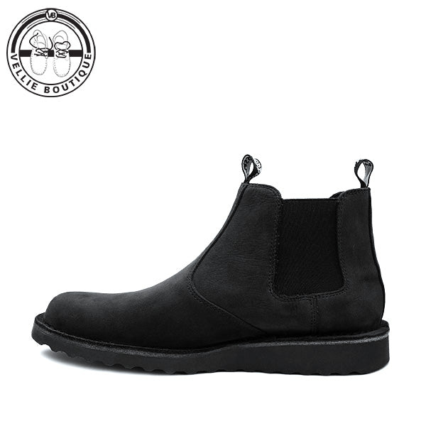 Grasshoppers Tyson Chelsea Boot - Black Dallas