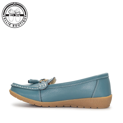 Molly - Tassels (Denim)
