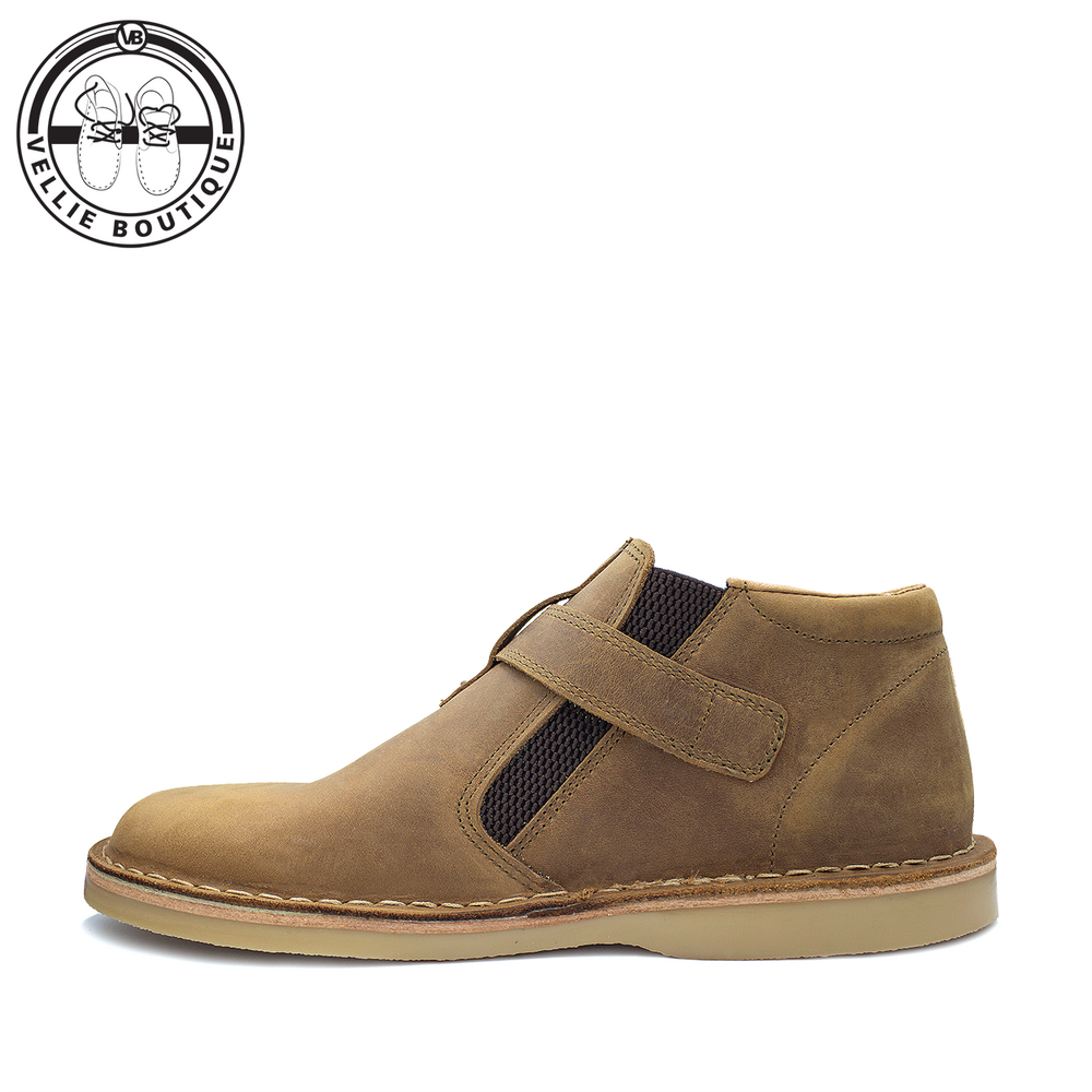 KapoQ Big Daddy Boot - 3441 (Tan) – Vellie Boutique