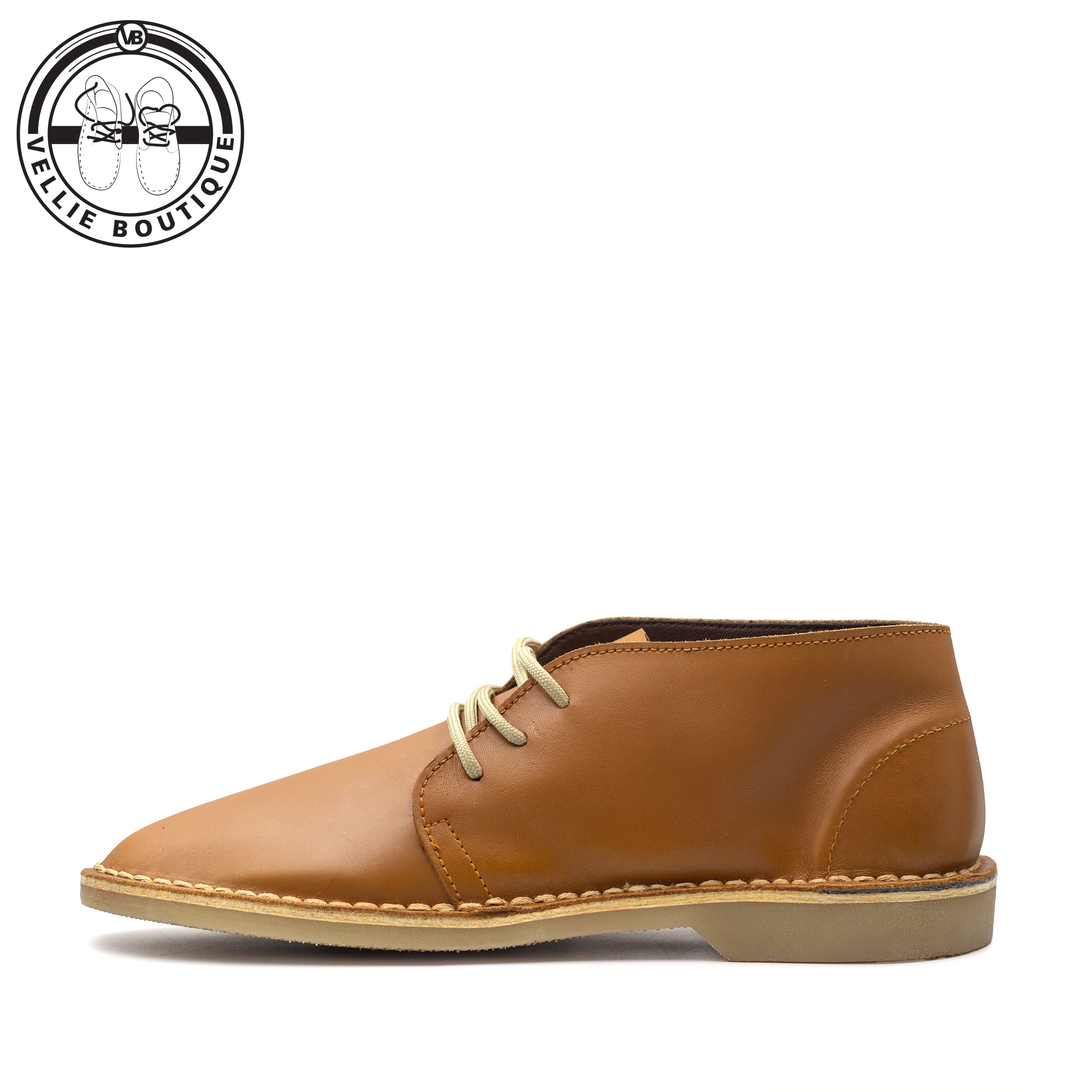 Veldskoen KapoQ Karolis (Fullgrain Tan) [390092]