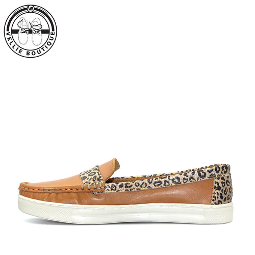 KapoQ Diana Leopard Tan