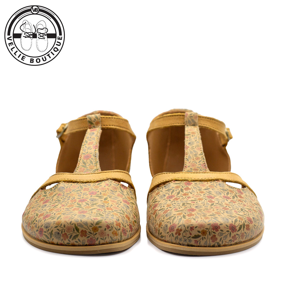 
                  
                    Mary Jane Veldblom - Toffee / Floral
                  
                