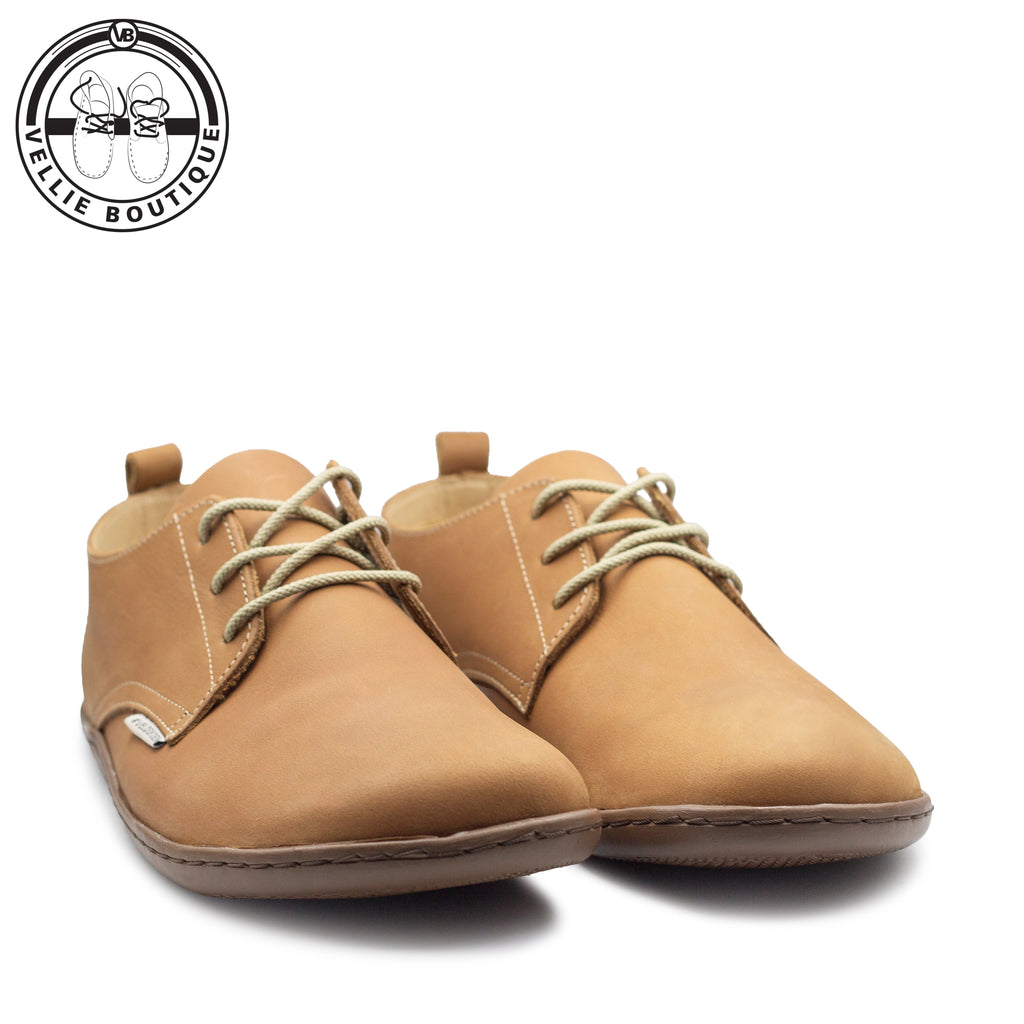 #Veldskoen Kaalvoet Klonkie Bucket Sole - Tan