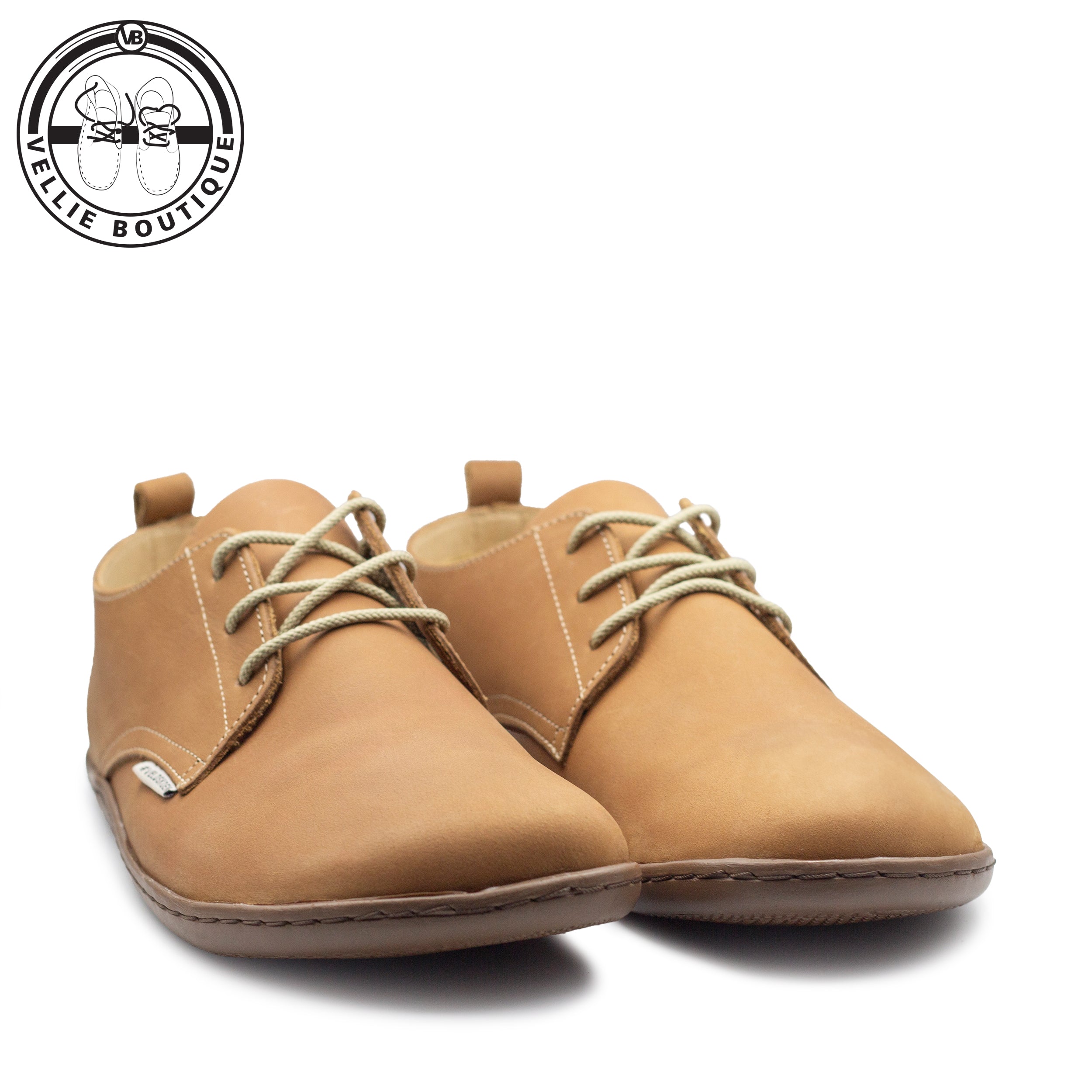 #Veldskoen Kaalvoet Klonkie Bucket Sole - Tan