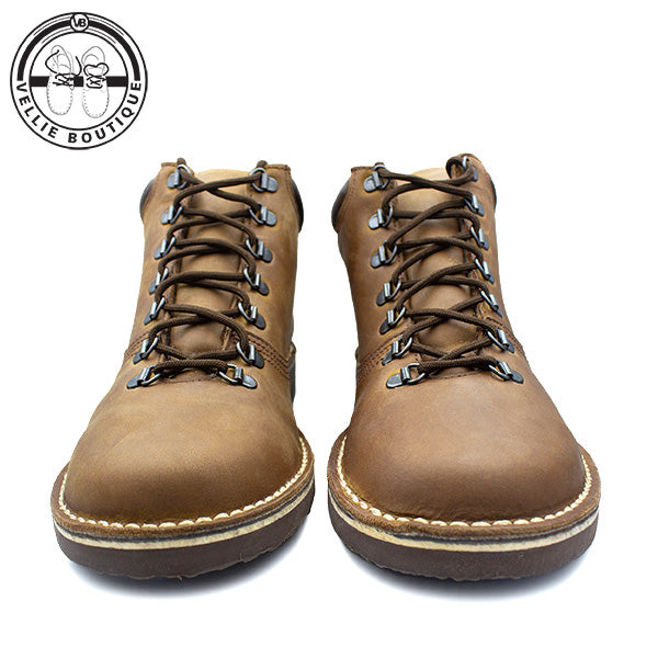 Kapoq Bosveld Bul Boots- Flat Sole - Brown Salvador – Vellie Boutique