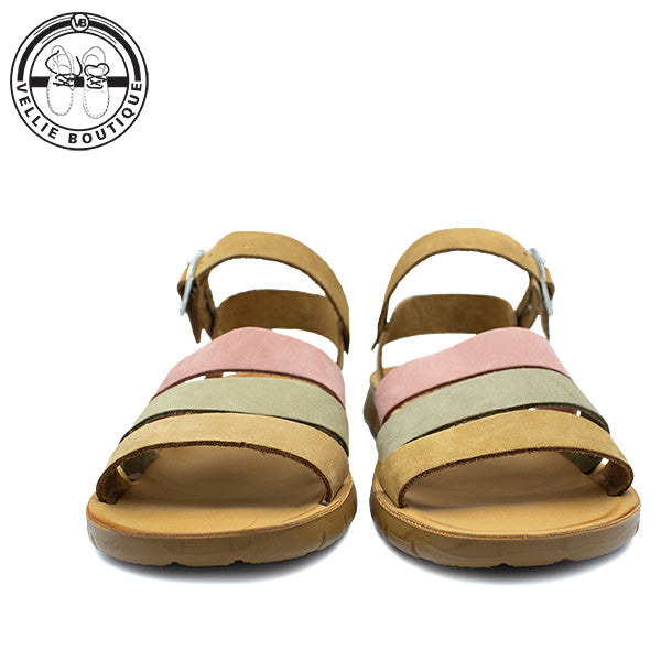 Angelsoft Luna Tan/Olive/Pink [2098]