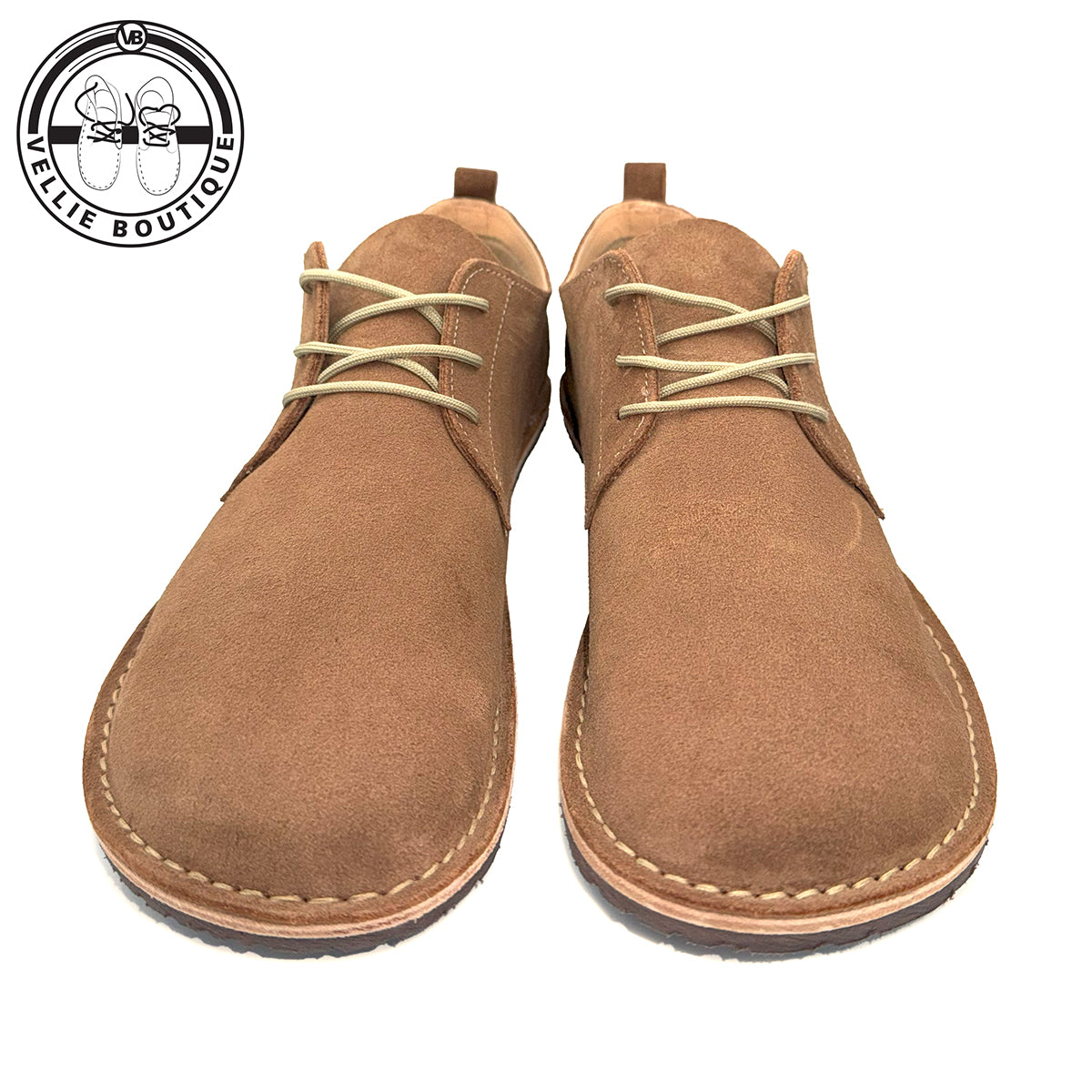 Veldskoen Kaalvoet Klonkie - Suede – Vellie Boutique