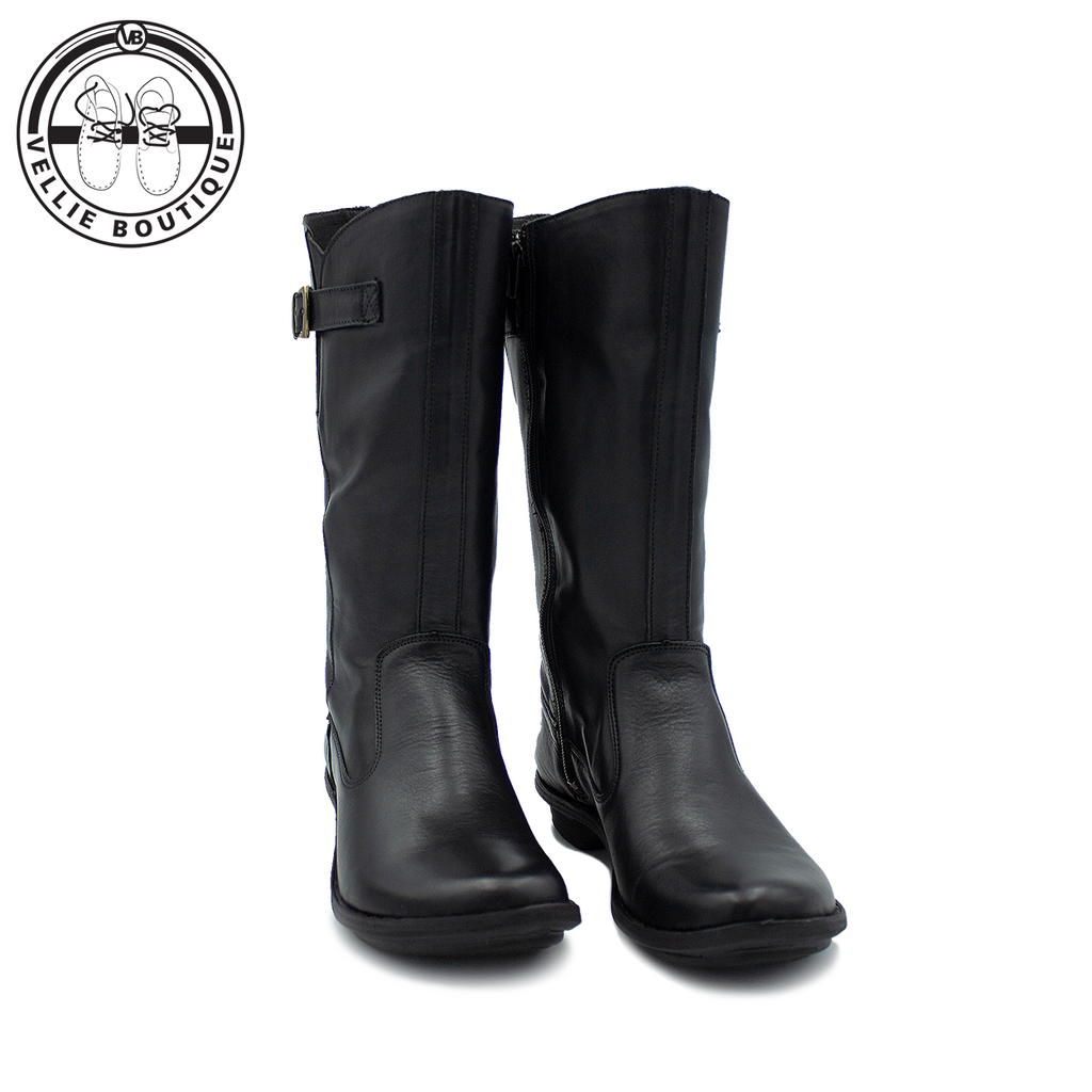Tsonga Omelwayo Long Leg Boot (Black Relaxa)