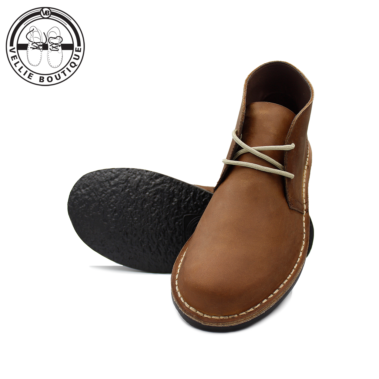 Bosveld Vellie - Brown (Black sole) [390003]