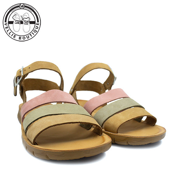 Angelsoft Luna Tan/Olive/Pink [2098]