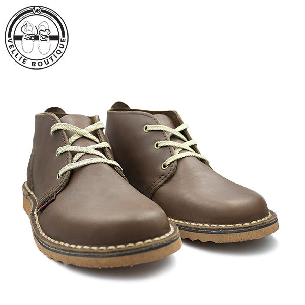 
                  
                    KapoQ Redline Flat sole Vellie - Bosveld Bielie (Brown)
                  
                