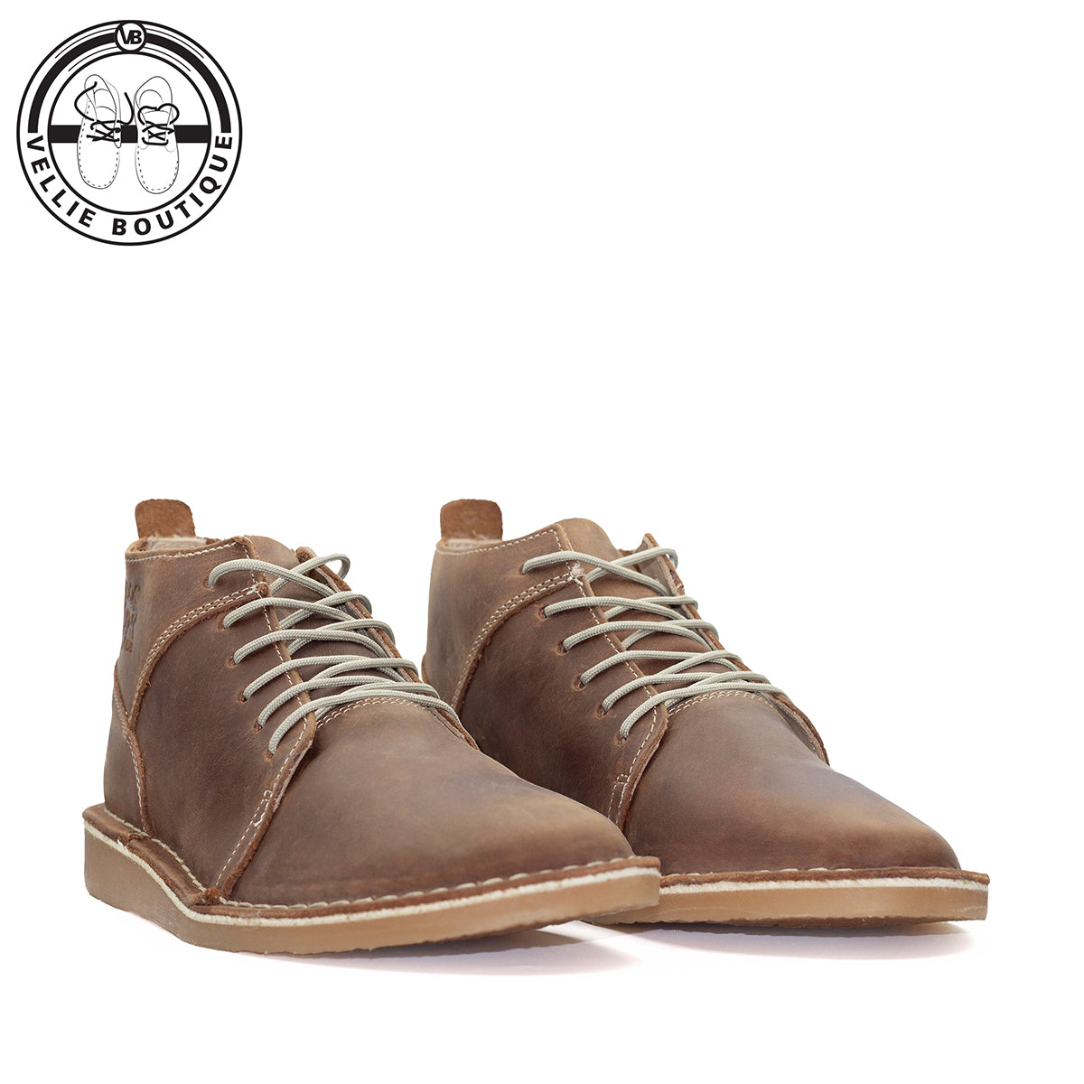 Rockstar Breyten Veldskoen - Dark Choc – Vellie Boutique