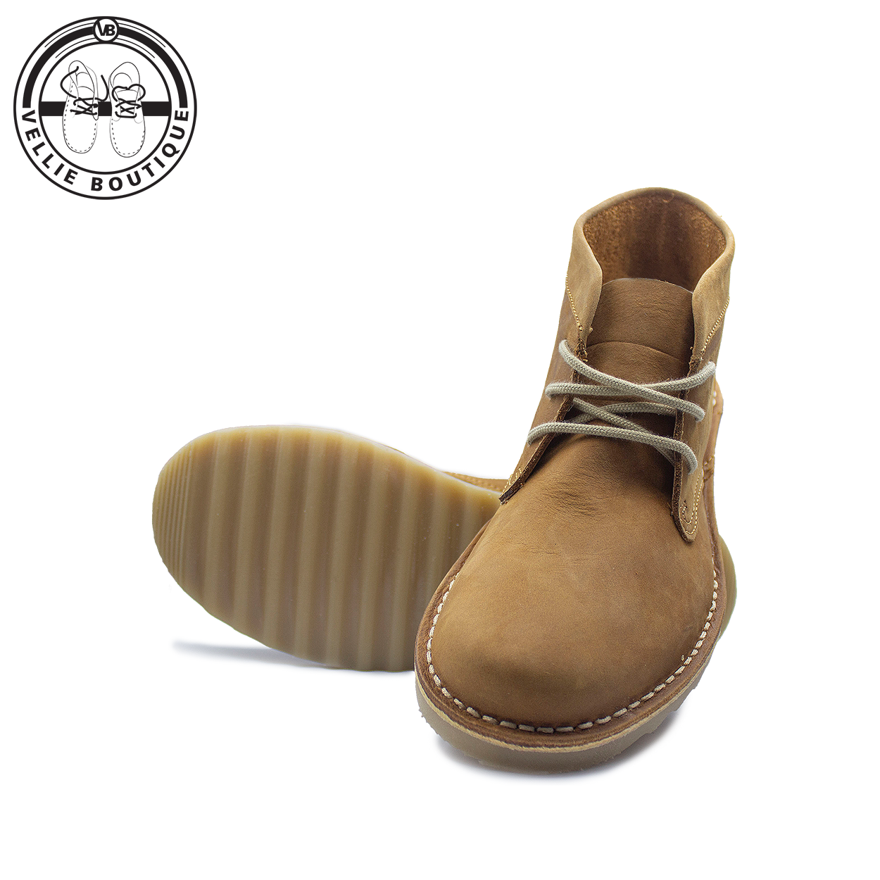 KapoQ Sandveld Flat Sole Vellie (Tan)