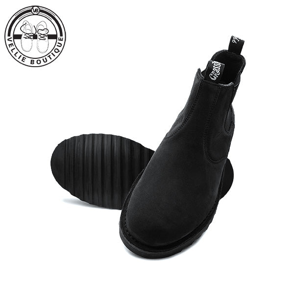 Grasshoppers Tyson Chelsea Boot - Black Dallas