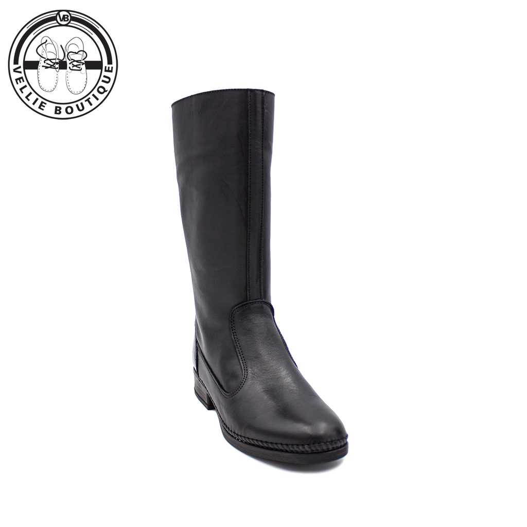 Tsonga Motopi Mid Calf Boot (Black Relaxa)