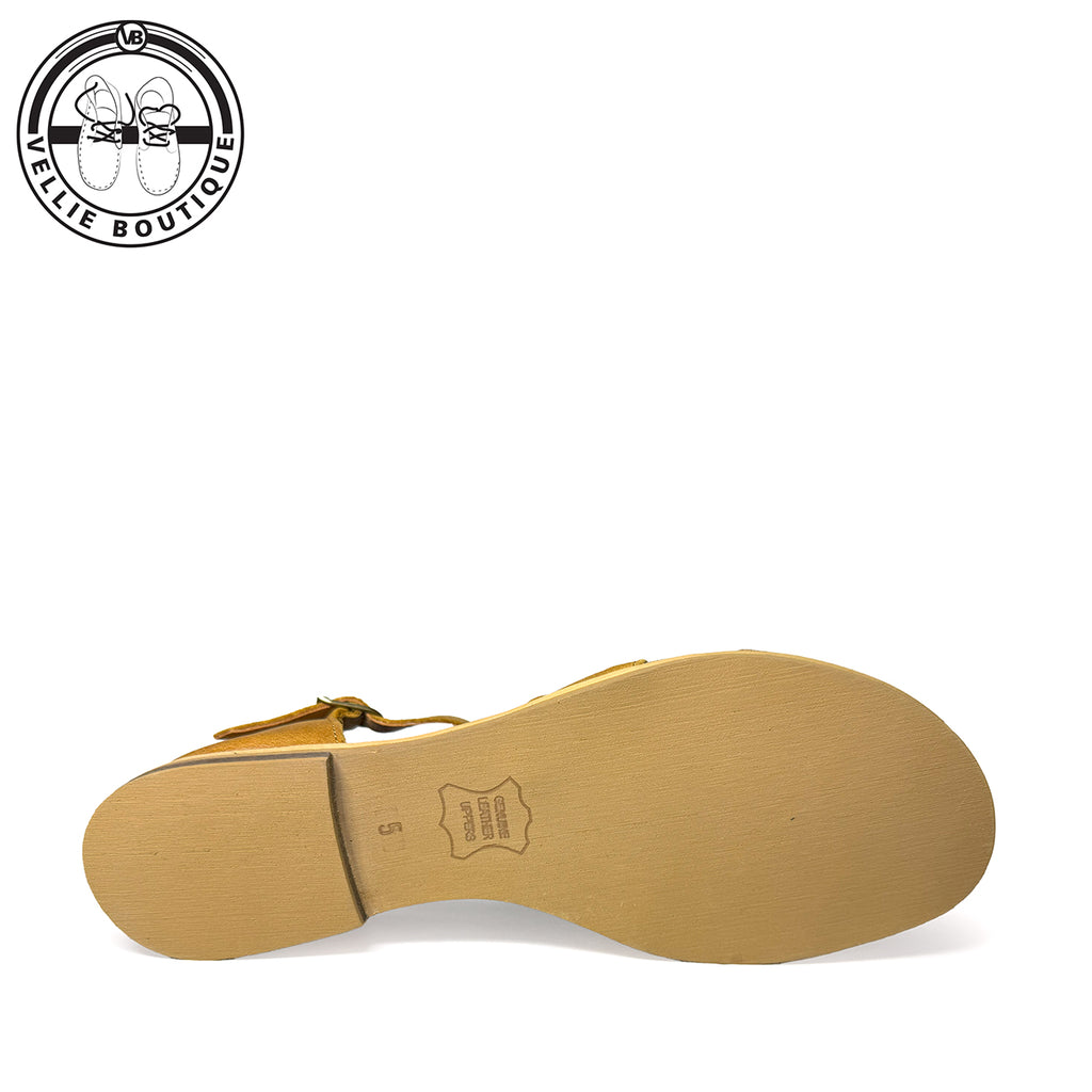 Mary Jane Veldblom - Toffee / Floral