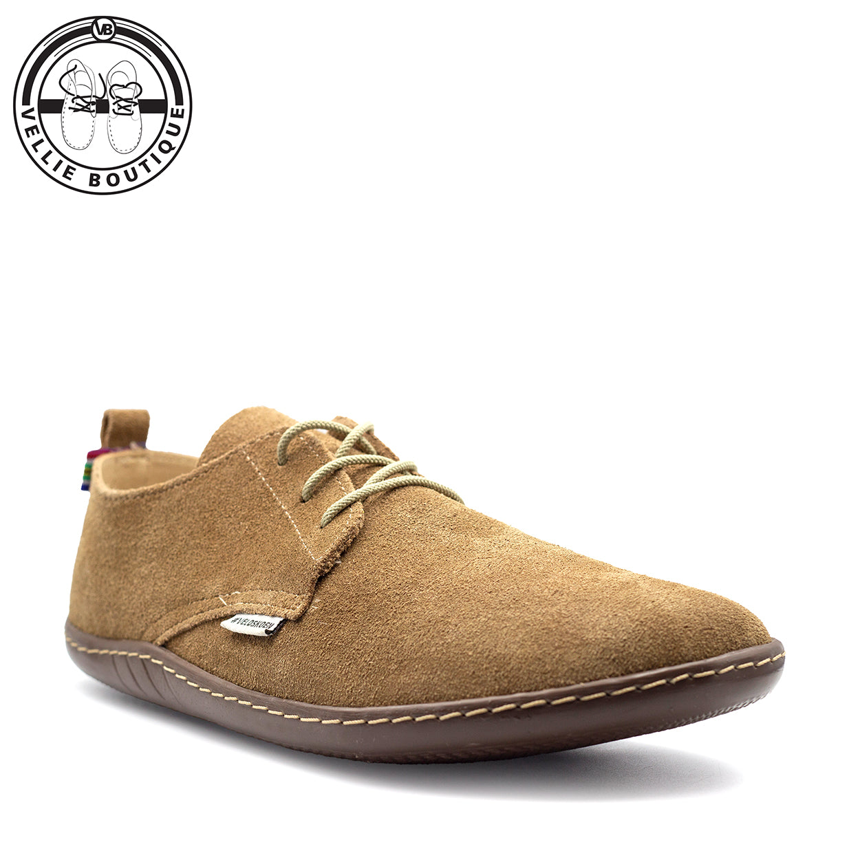 #Veldskoen Kaalvoet Klonkie Bucket Sole - Suede