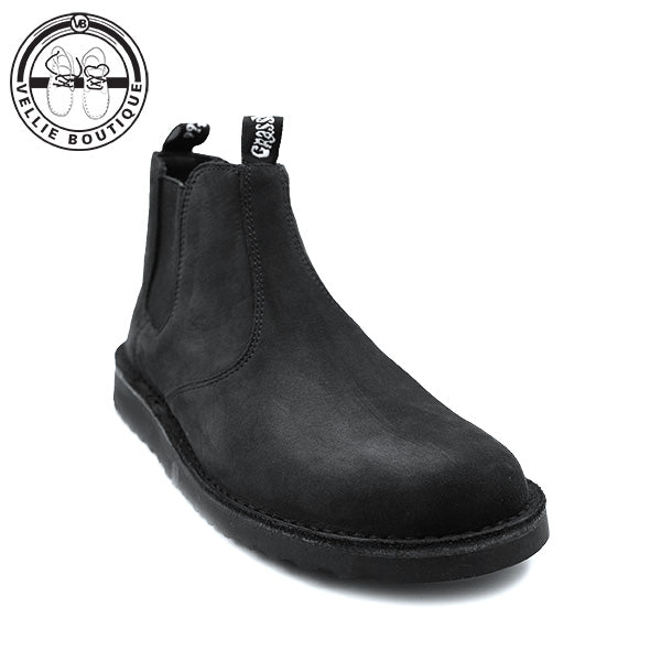 Grasshoppers Tyson Chelsea Boot - Black Dallas