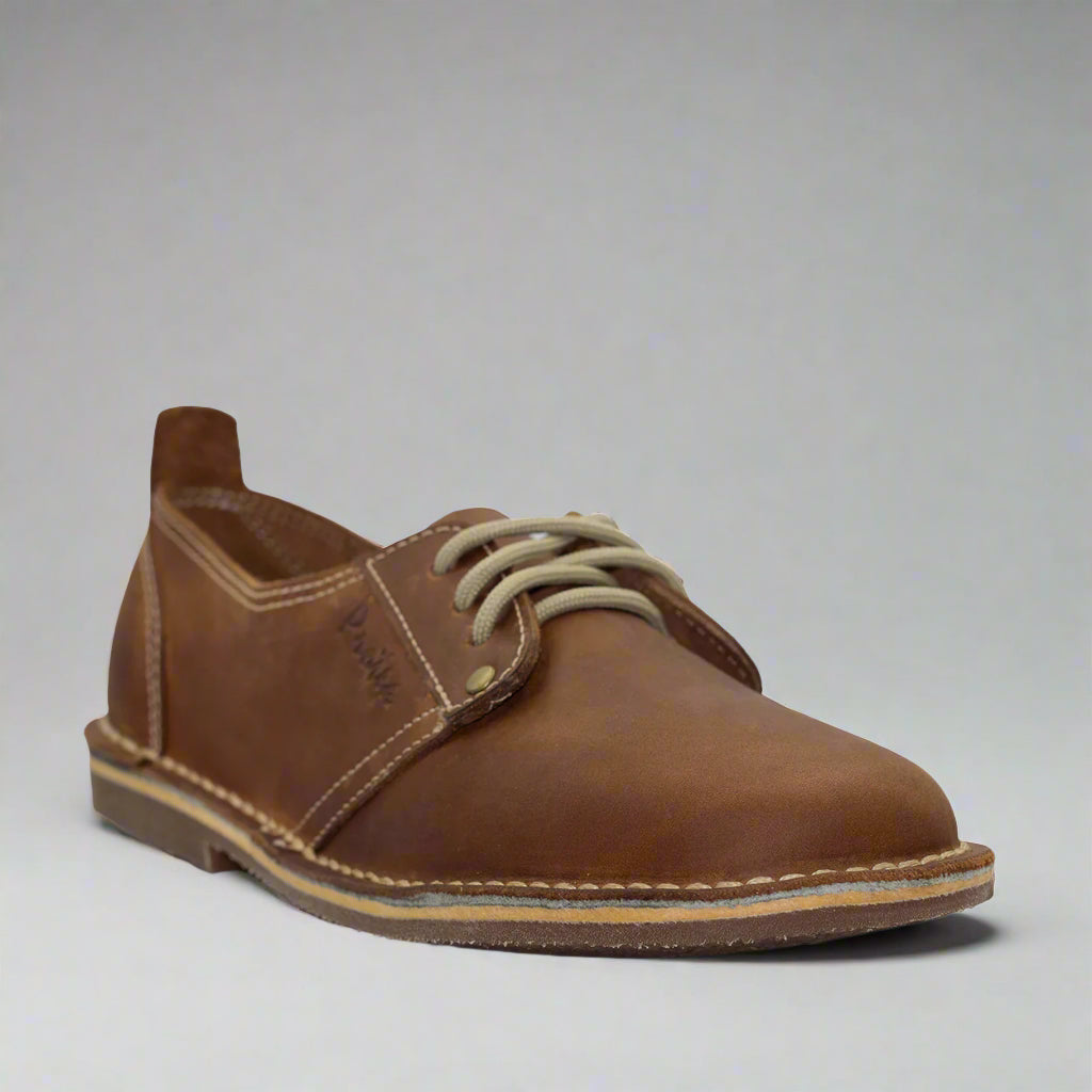 
                  
                    Brown leather shoe
                  
                
