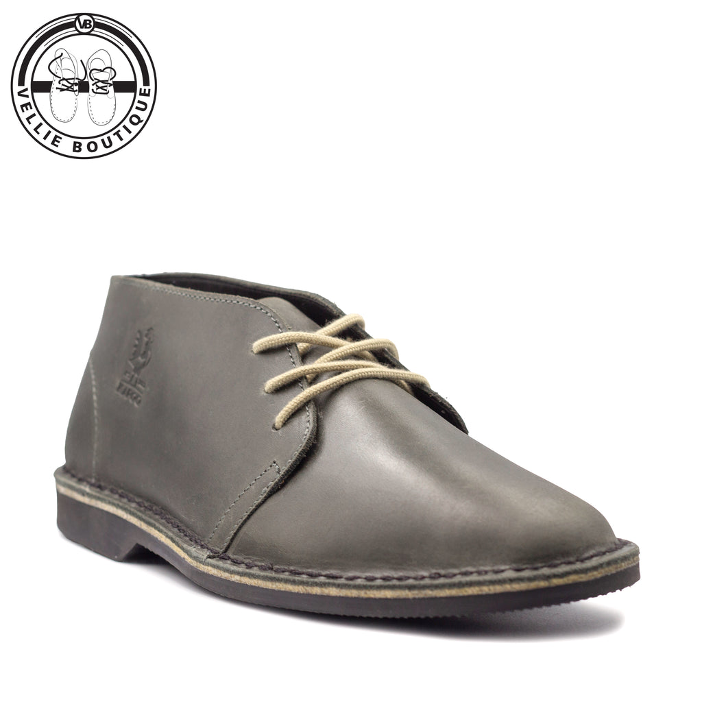 Veldskoen KapoQ Karolis (Fullgrain Grey) [390092]