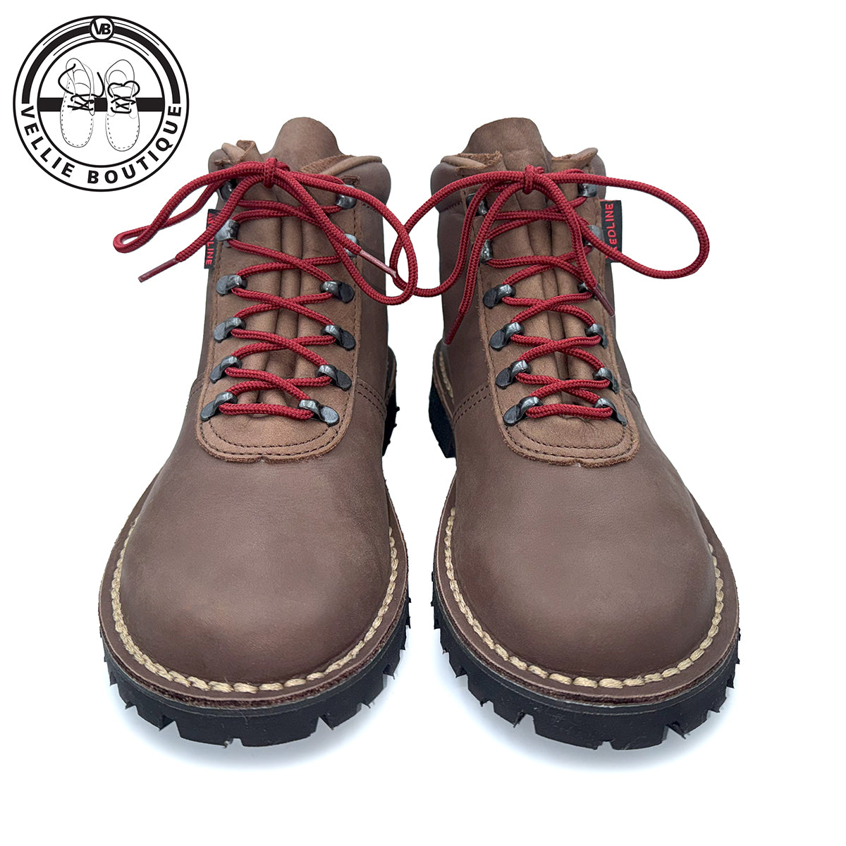 KapoQ Redline - Gamtoos Trapper - Brown (Grip Sole) – Vellie Boutique