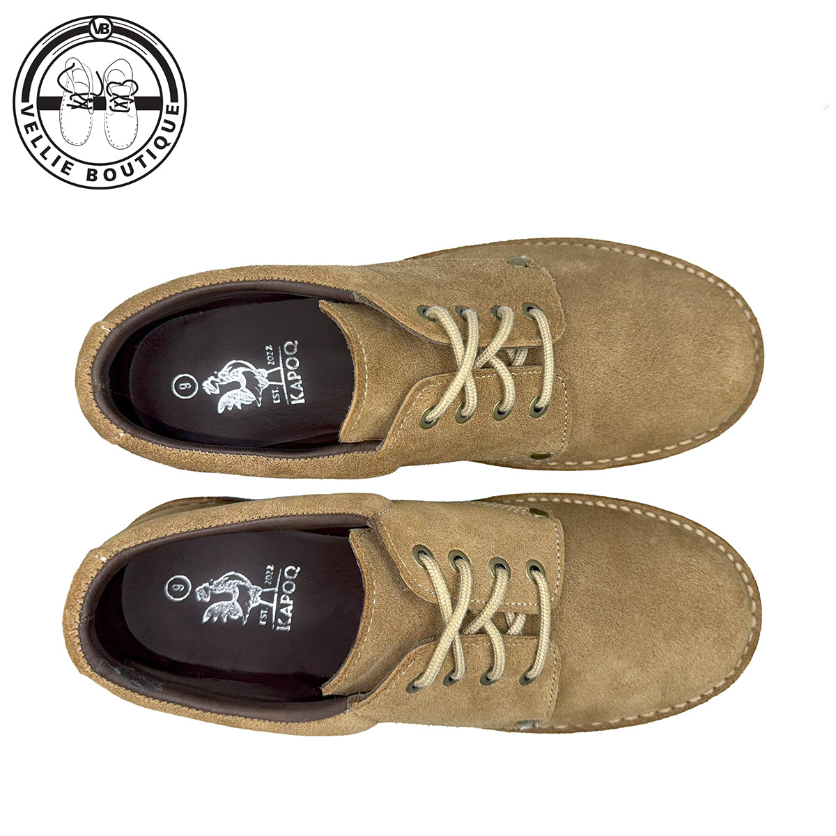 KapoQ Timbuktu Vellie - Donkey Suede [160023]