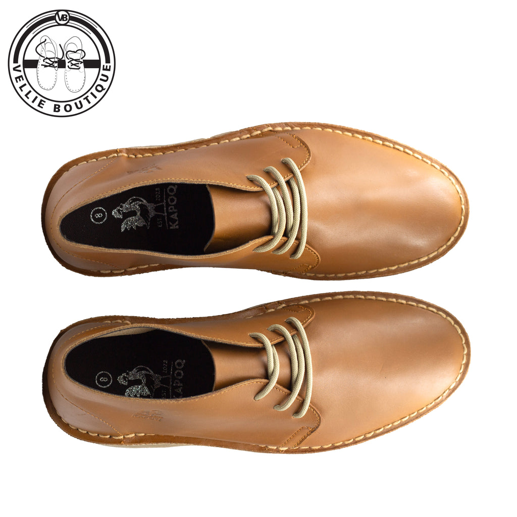 Veldskoen KapoQ Karolis (Fullgrain Tan) [390092]