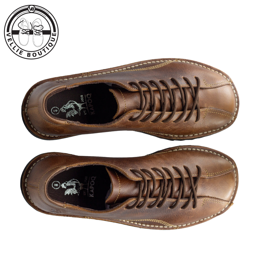Kapoq Hantam Vastrap Veldskoen - Oatmeal Commando - Black Sole