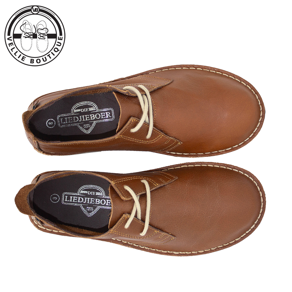 Anton Goosen Liedjieboer Pasgetroud [490004] Fullgrain Pecan